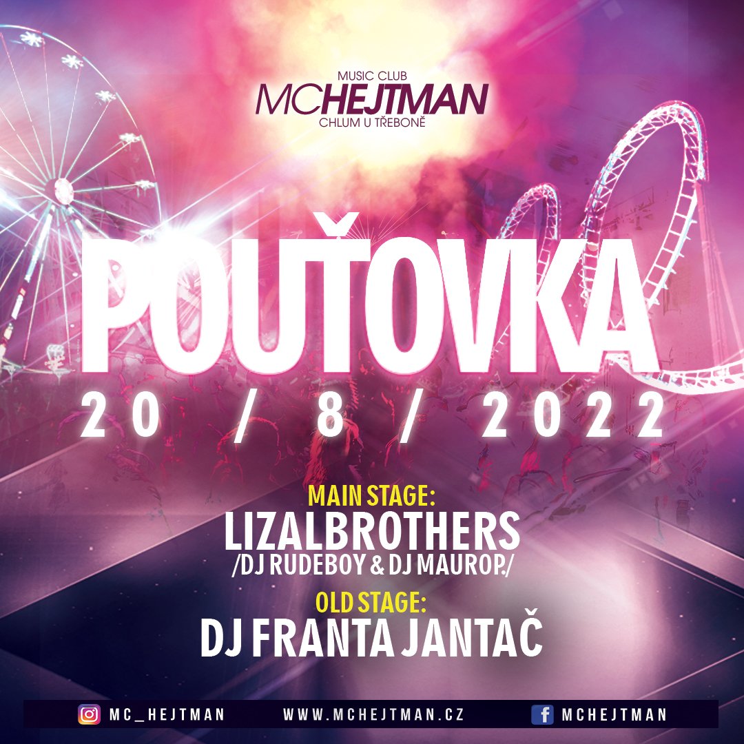 20/08/2022 POUŤOVKA MC Hejtman Chlum u Třeboně