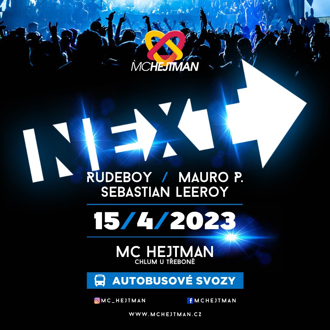NEXT 15.04.2023 MC Hejtman Chlum u Třeboně